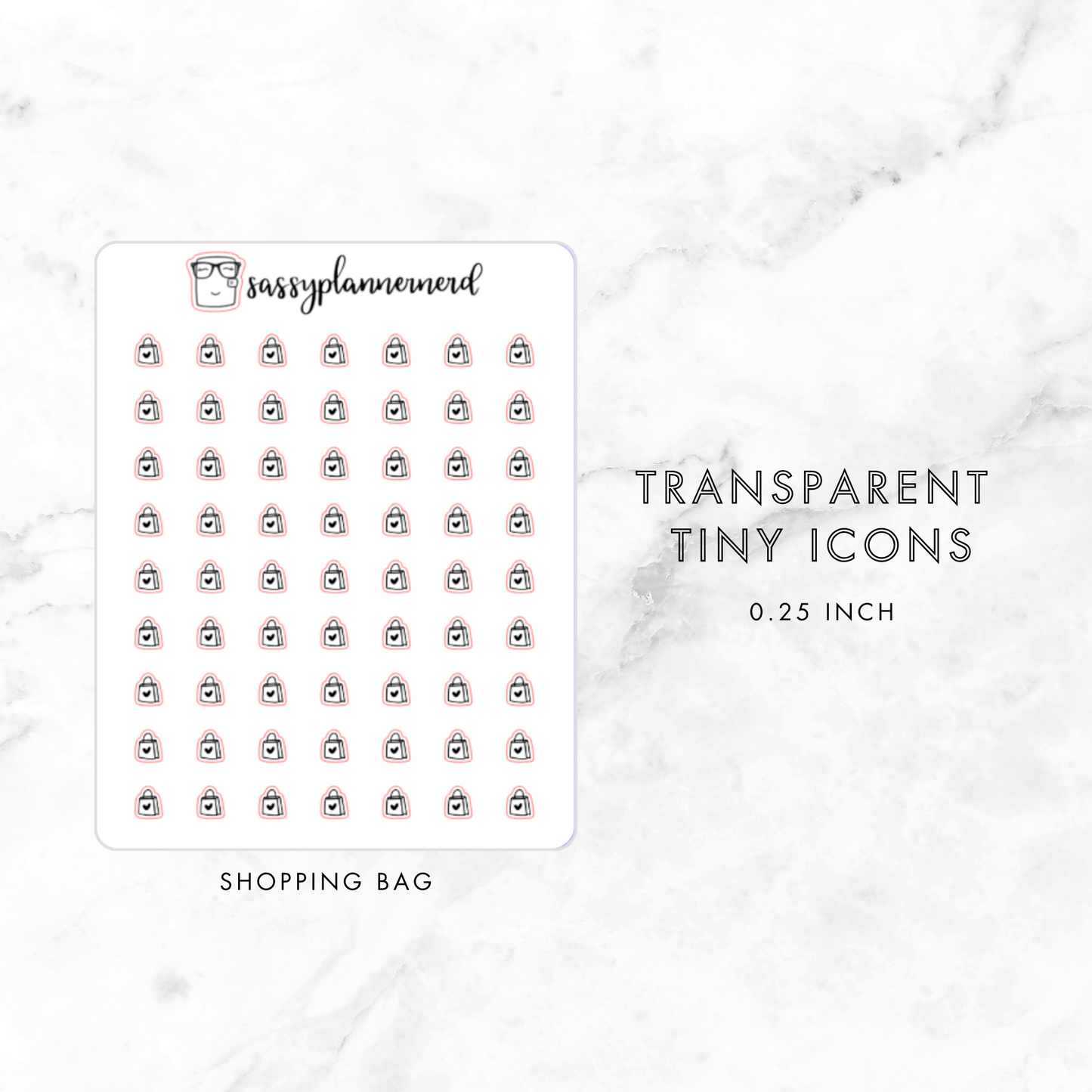 shopping bag - tiny icons