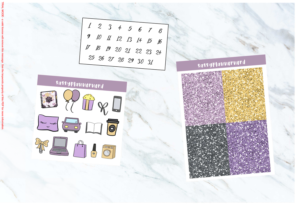 Lavender Haze | Weekly kit | FULL KIT