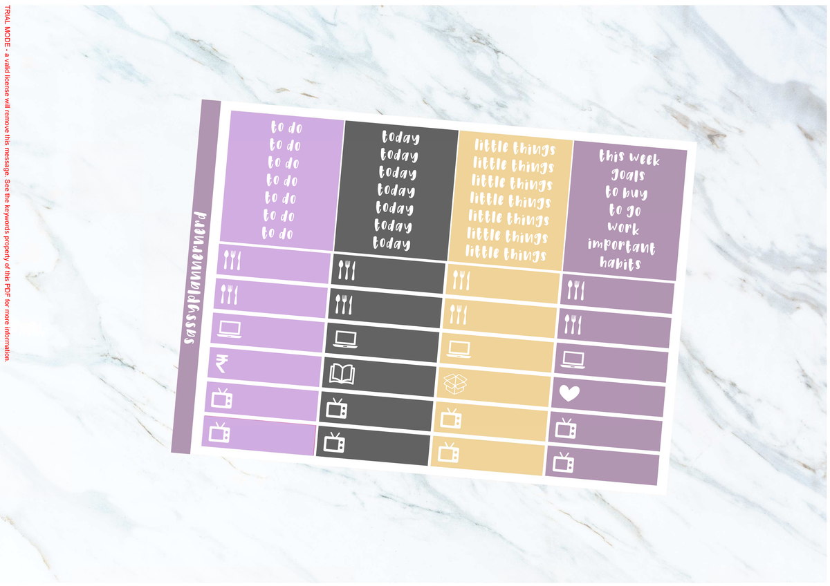 Lavender Haze | Weekly kit | FULL KIT