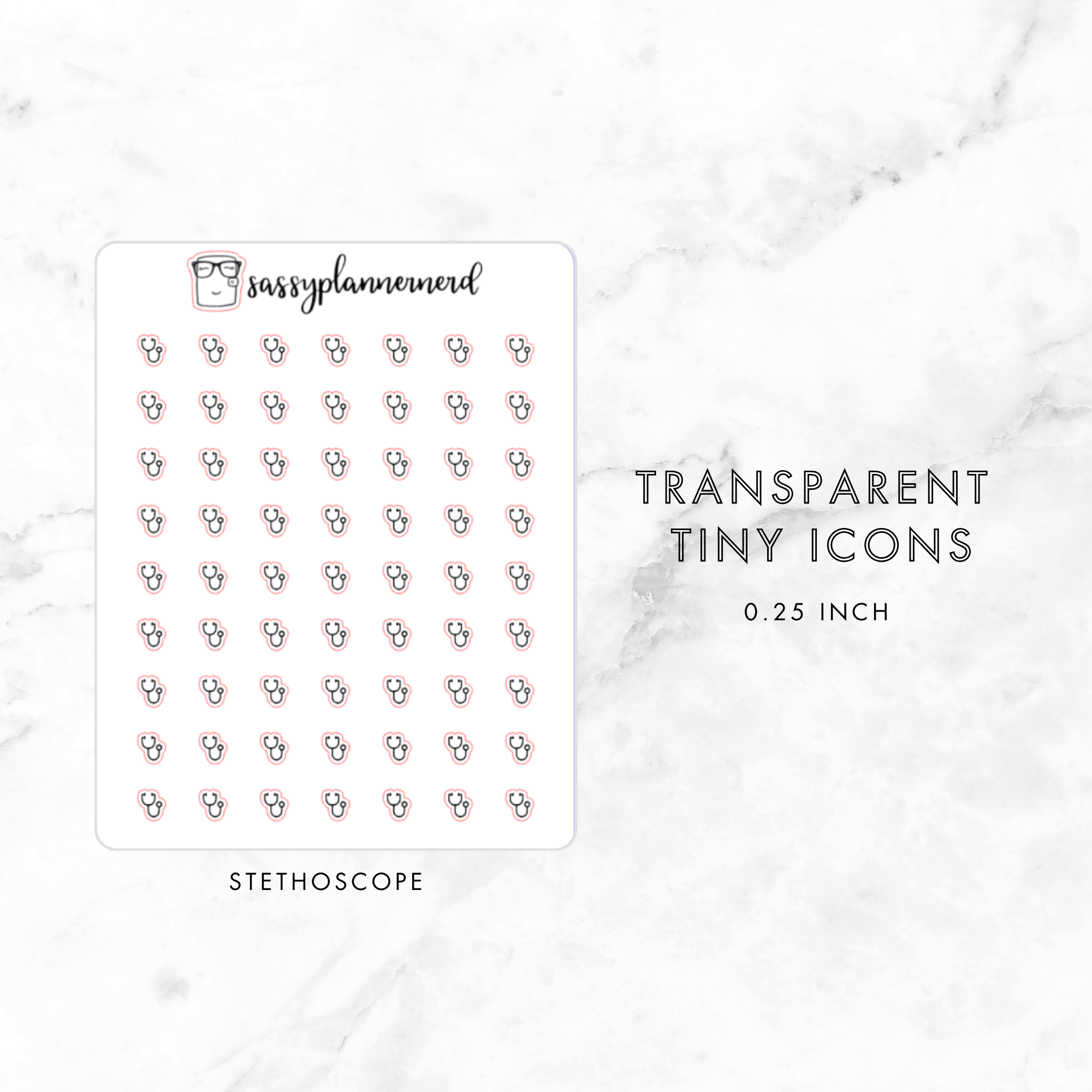 stethoscope - tiny icons