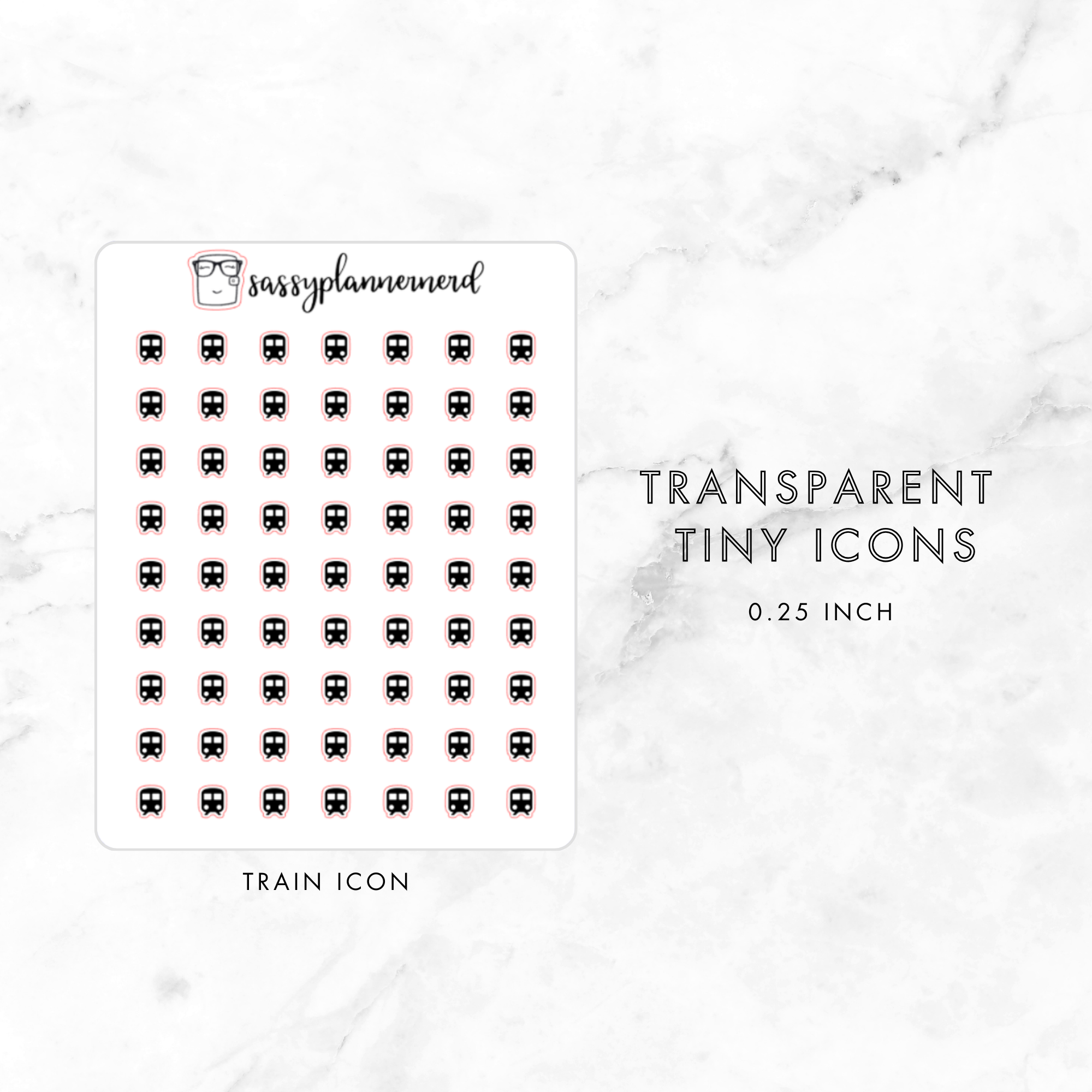 train - tiny icons