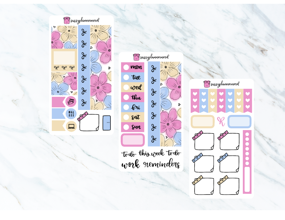 Efflorescent | Hobo Weeks Sticker kit
