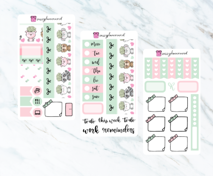 Wild Succulents | Hobo Weeks Sticker kit
