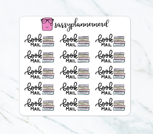 Book Mail | Doodle Stickers