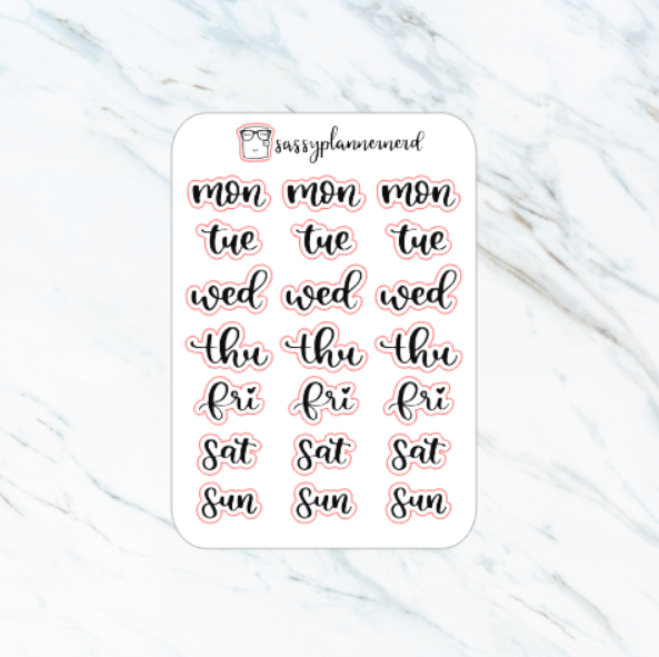 Clear Stickers