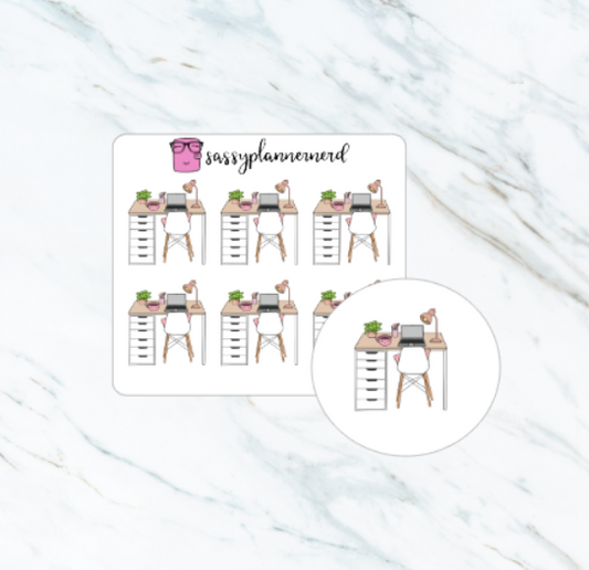 Desk | Doodle Stickers