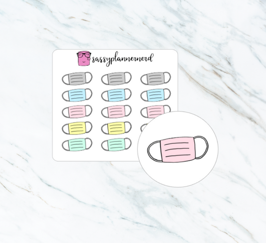 Face Masks | Doodle Stickers