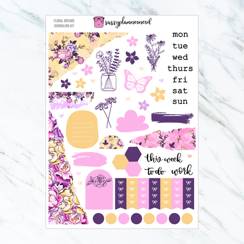 Floral Dreams // Journaling kit