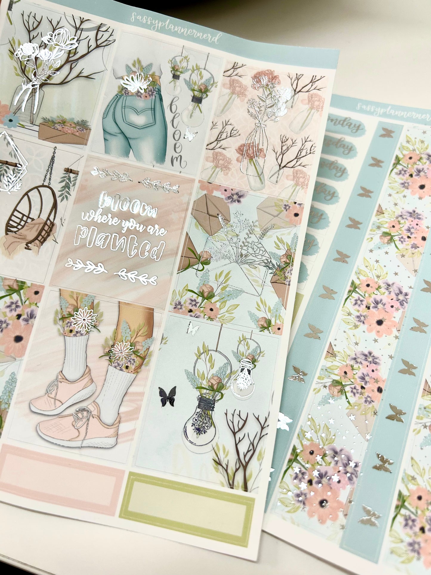 Spring Blossoms | FOILED Weekly kit