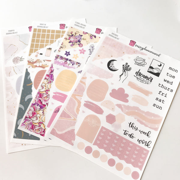 Breakfast Blooms // Journaling kit