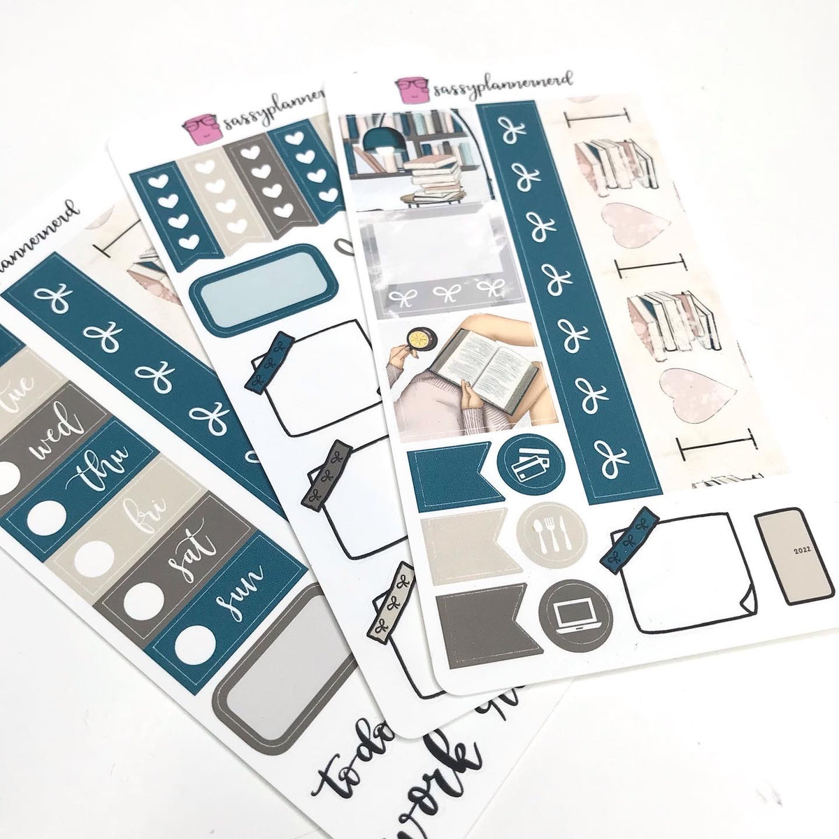 Bookaholics | Hobo Weeks Sticker kit