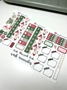 Christmas Morning | Hobonichi Weeks Sticker kit