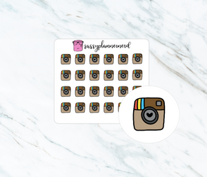 Instagram Icon | Doodle Stickers