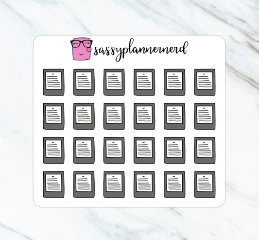 Kindle Icon | Doodle Stickers