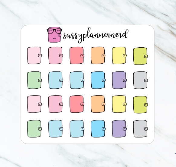 Pastel Planners | Doodle Stickers