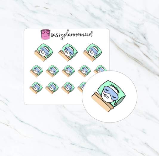 Nap time | Bubba Stickers