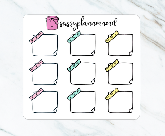 Sticky notes mini | Doodle Stickers