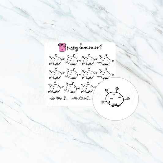 Tired | Bubba Stickers